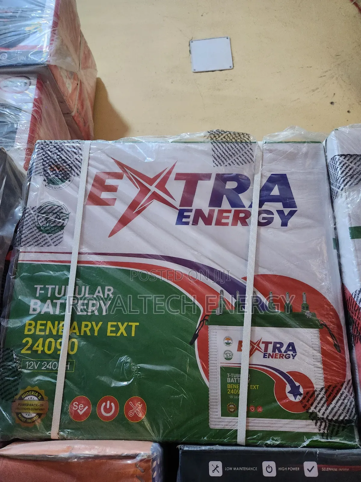 Extra Energy 240ah 12v Tubular Batteries