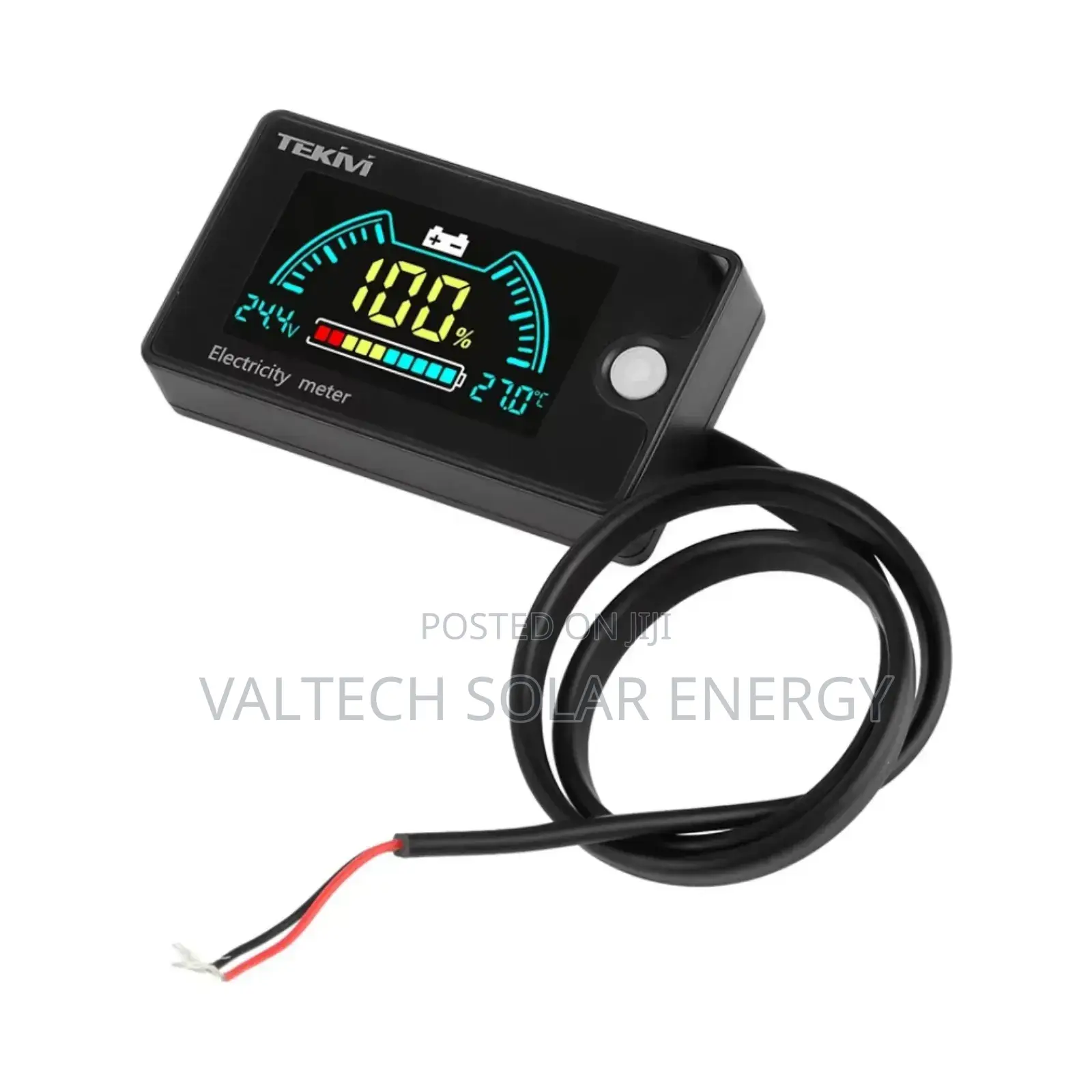Premium Digital Colour Display 8v -100v Voltmeter for All Battery Type