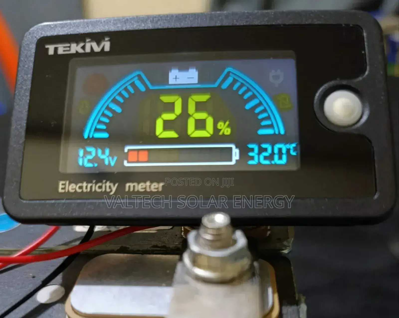 Premium Digital Colour Display 8v -100v Voltmeter for All Battery Type