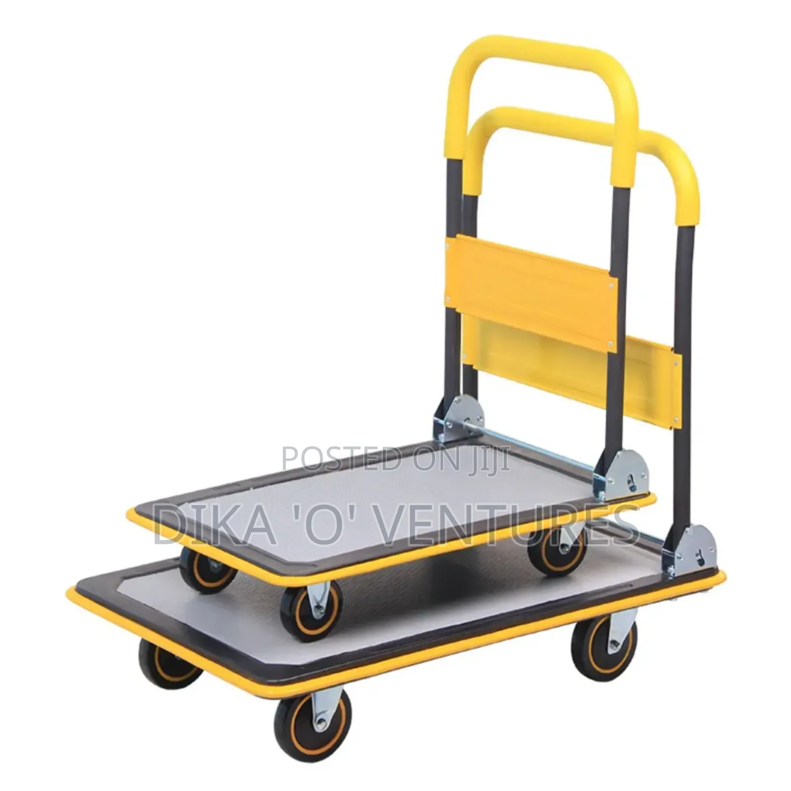 300kgs Warehouse Portable Carrying Goods Hand Pushing Mobile Small