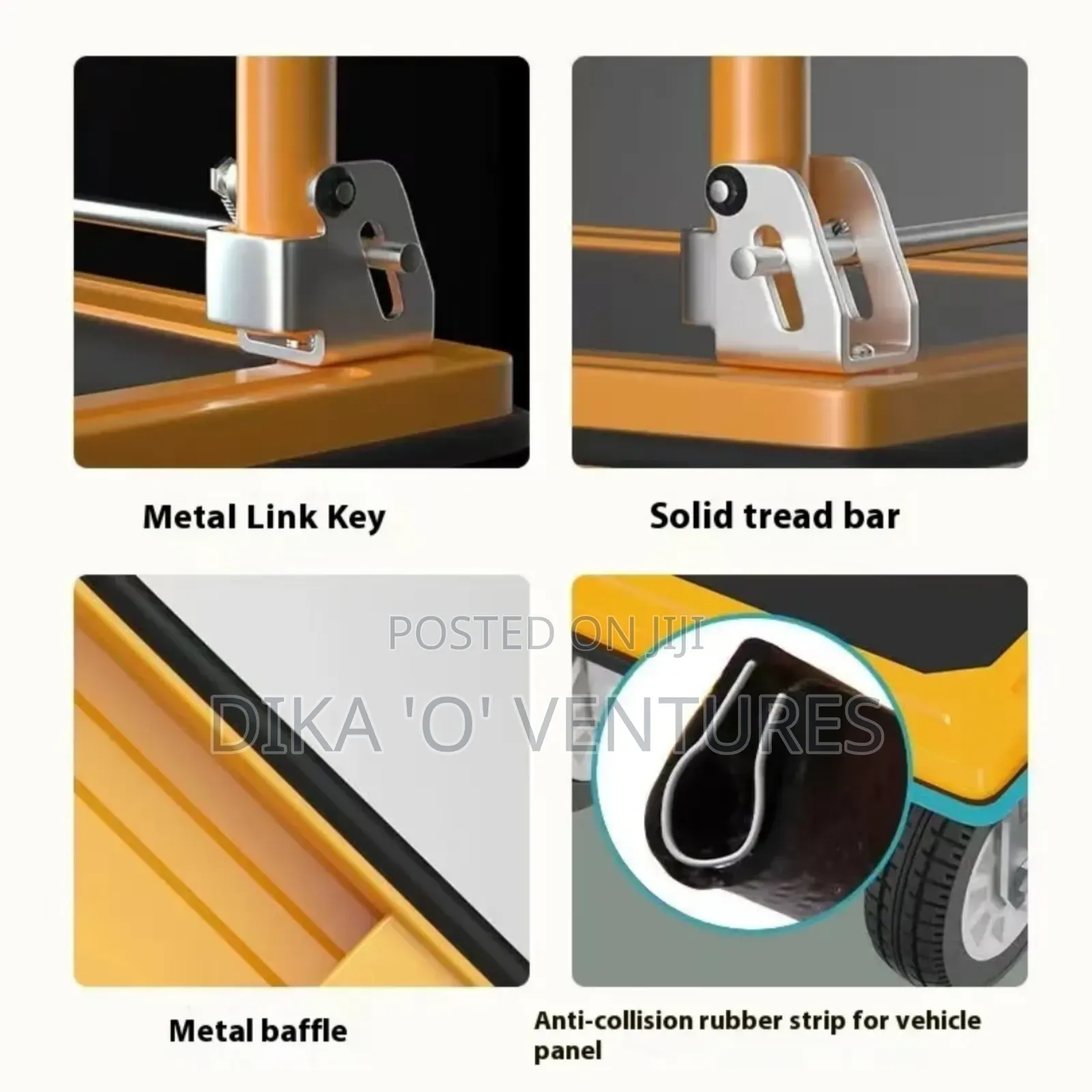300kgs Warehouse Portable Carrying Goods Hand Pushing Mobile Small