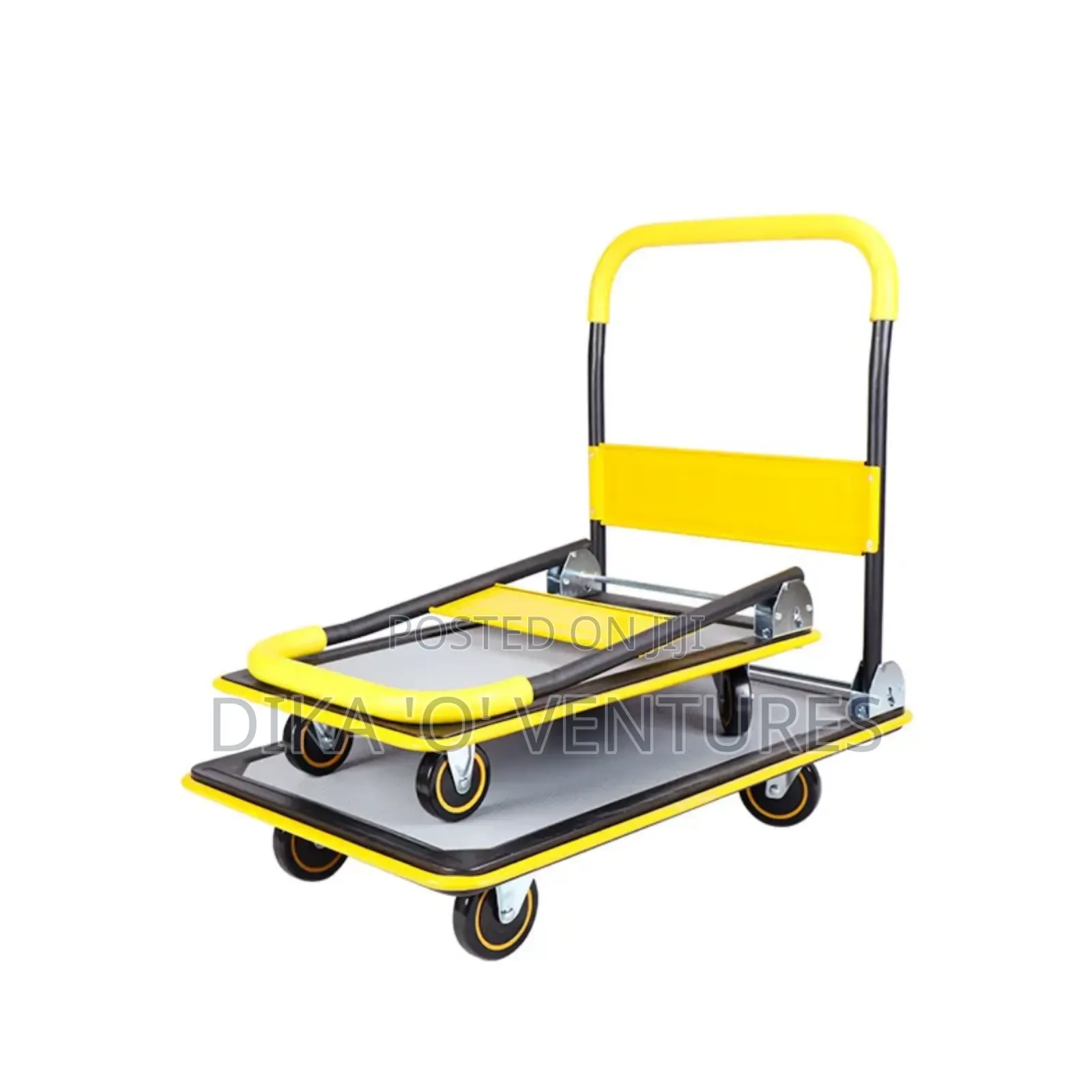 300kgs Warehouse Portable Carrying Goods Hand Pushing Mobile Small