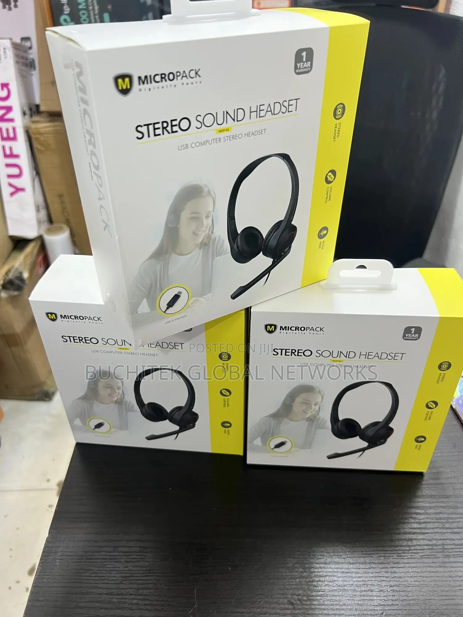 Micropack MHP-02 Usb Wired Mic Headset