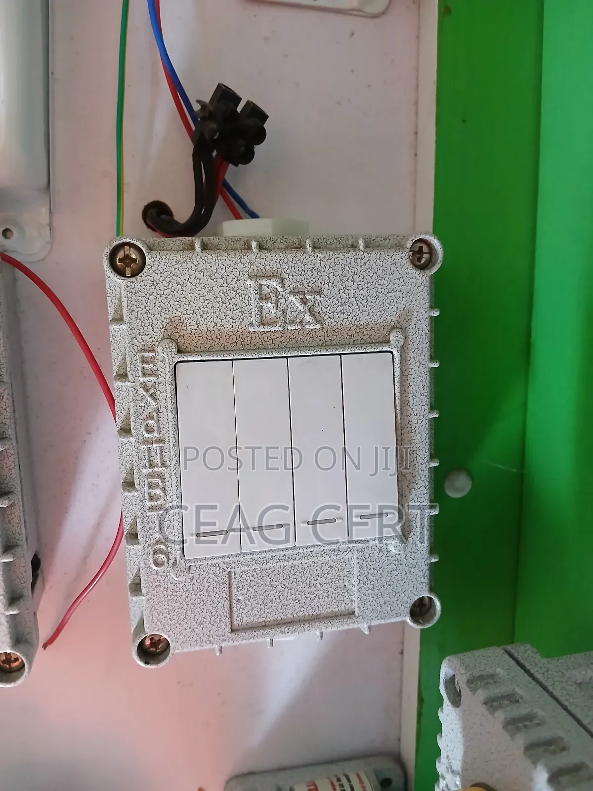 3gang and 4gang Atex Ex Switches
