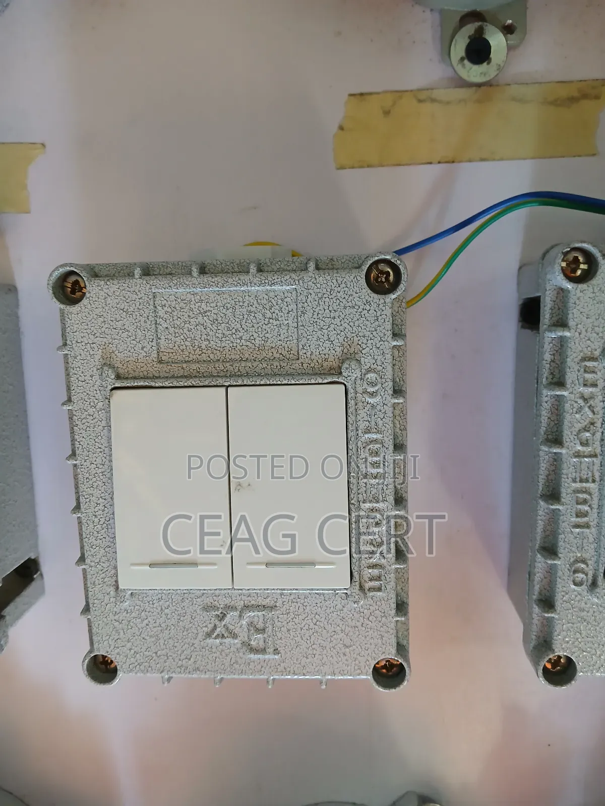 2gang and 1gang Ex Switch Atex
