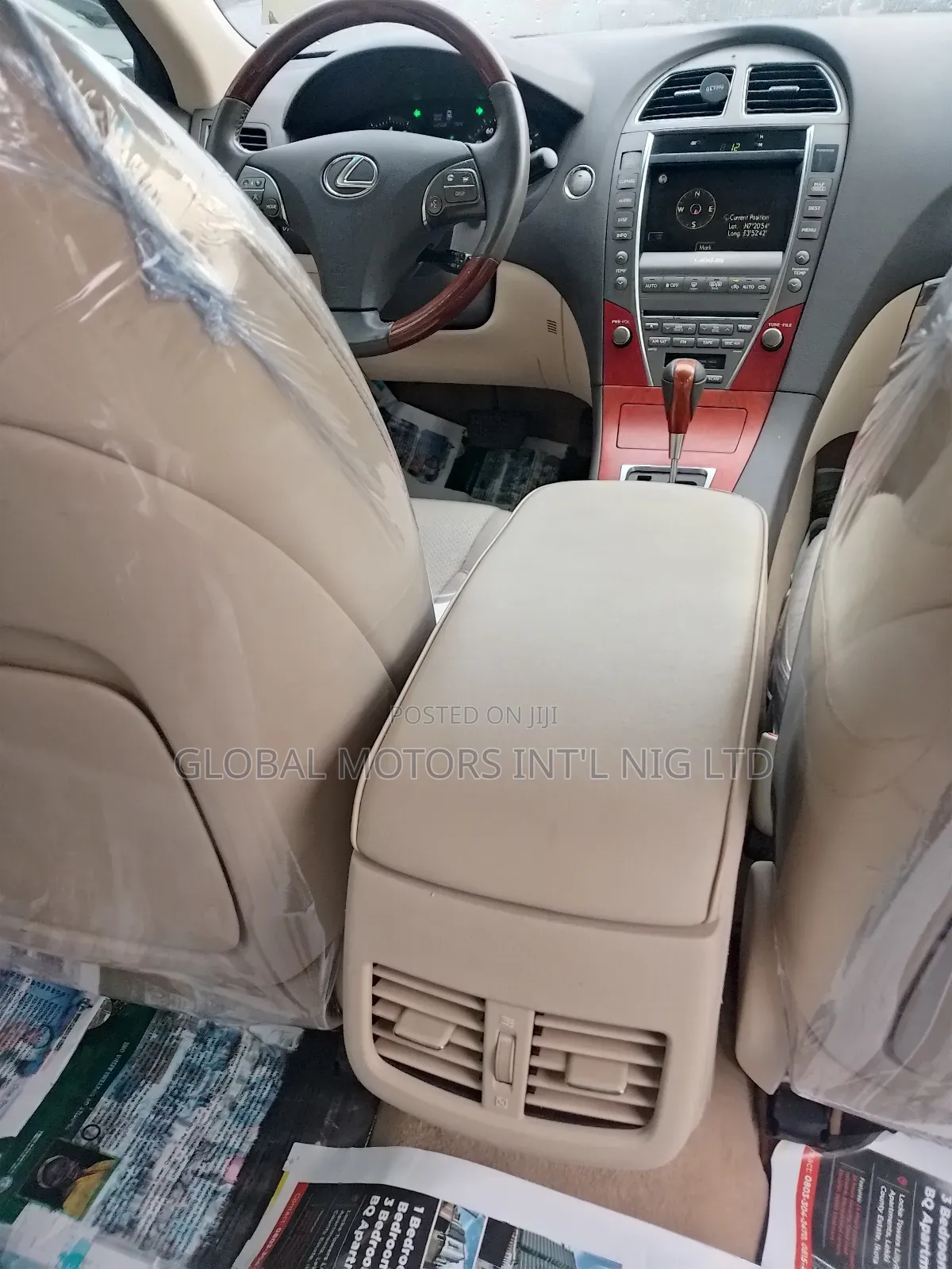 Lexus ES 350 2011 Red