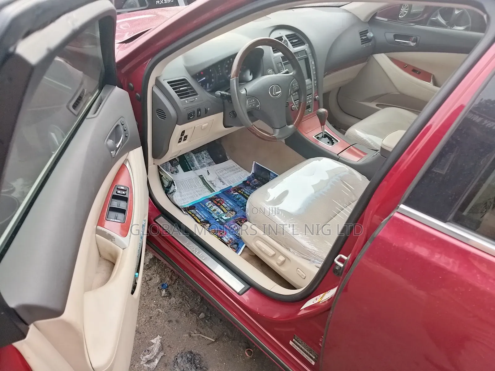 Lexus ES 350 2011 Red