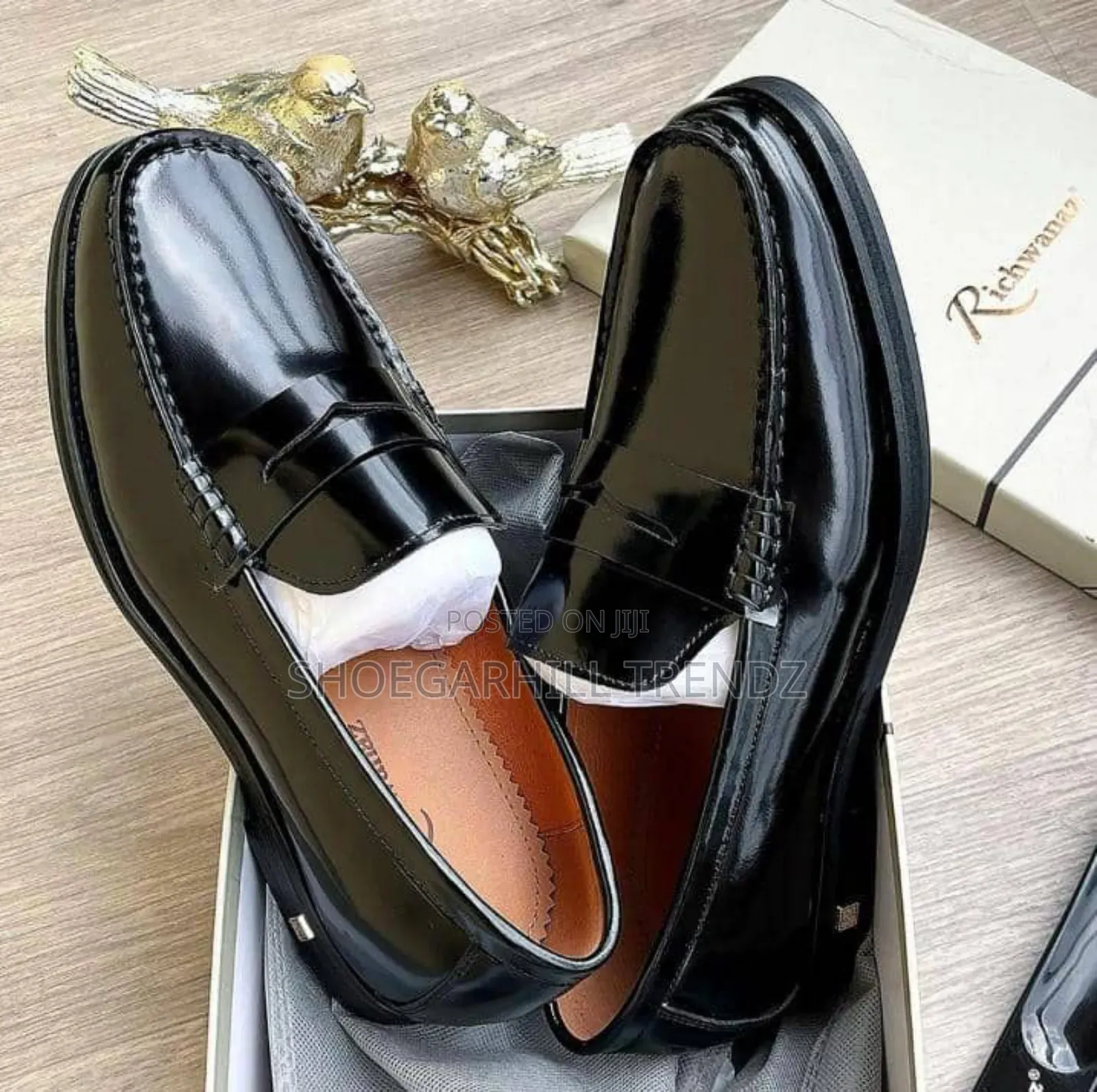 Quality Men Patent Leather Loafers Shoes