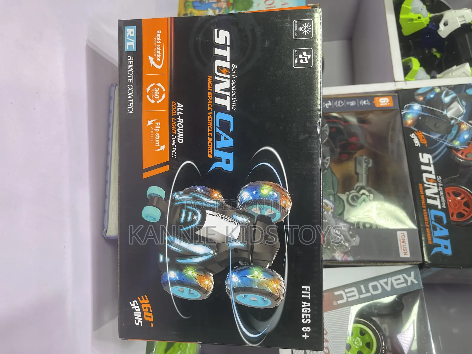 Remote Controlled Stunt Car