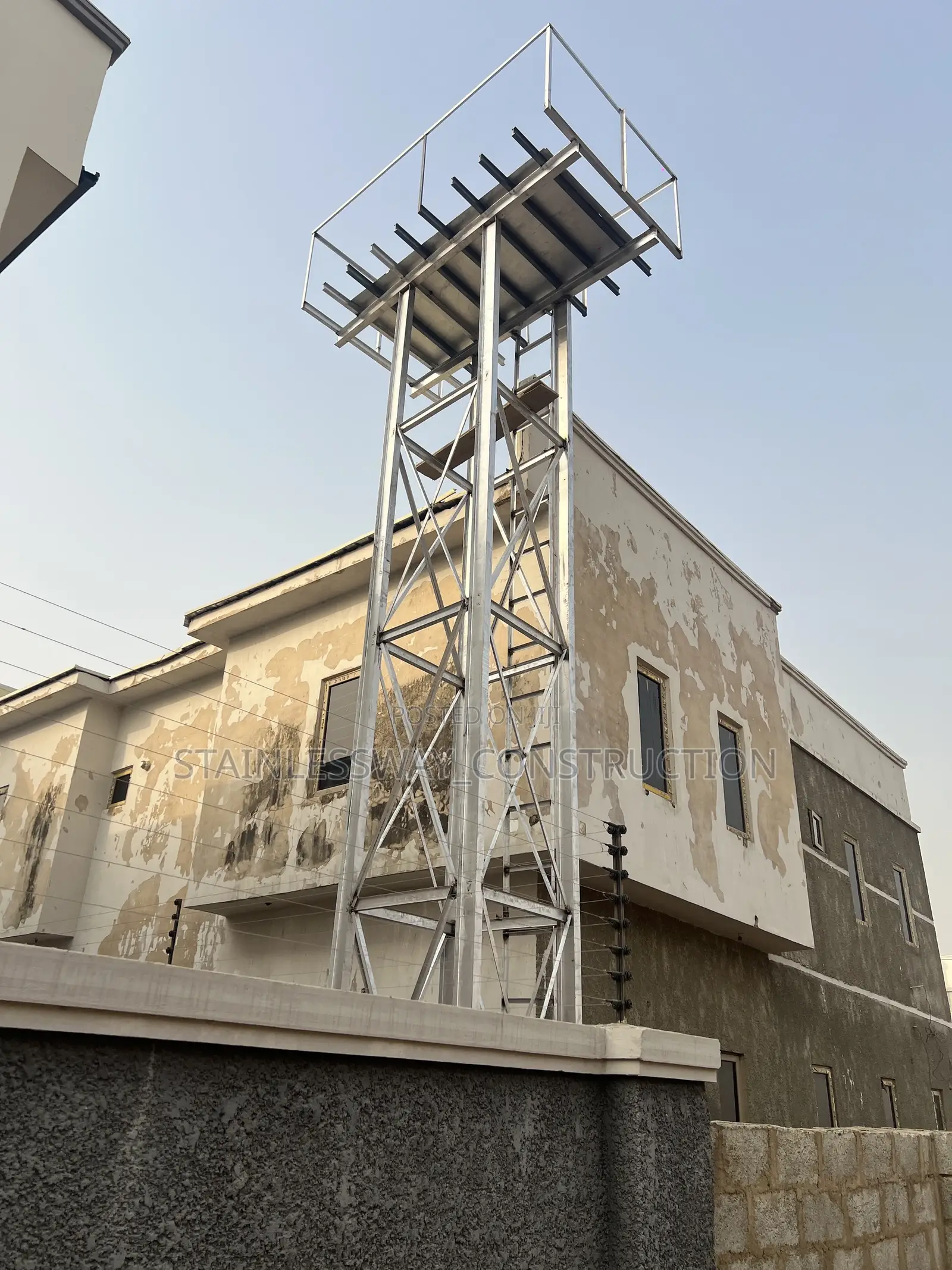 28feet Overhead Tank Stand