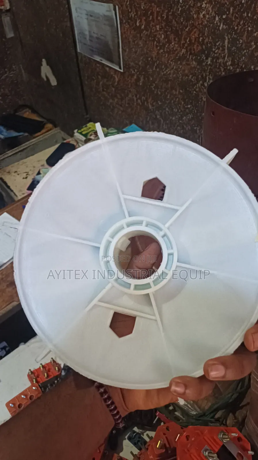 Electric Motor Fan Blade