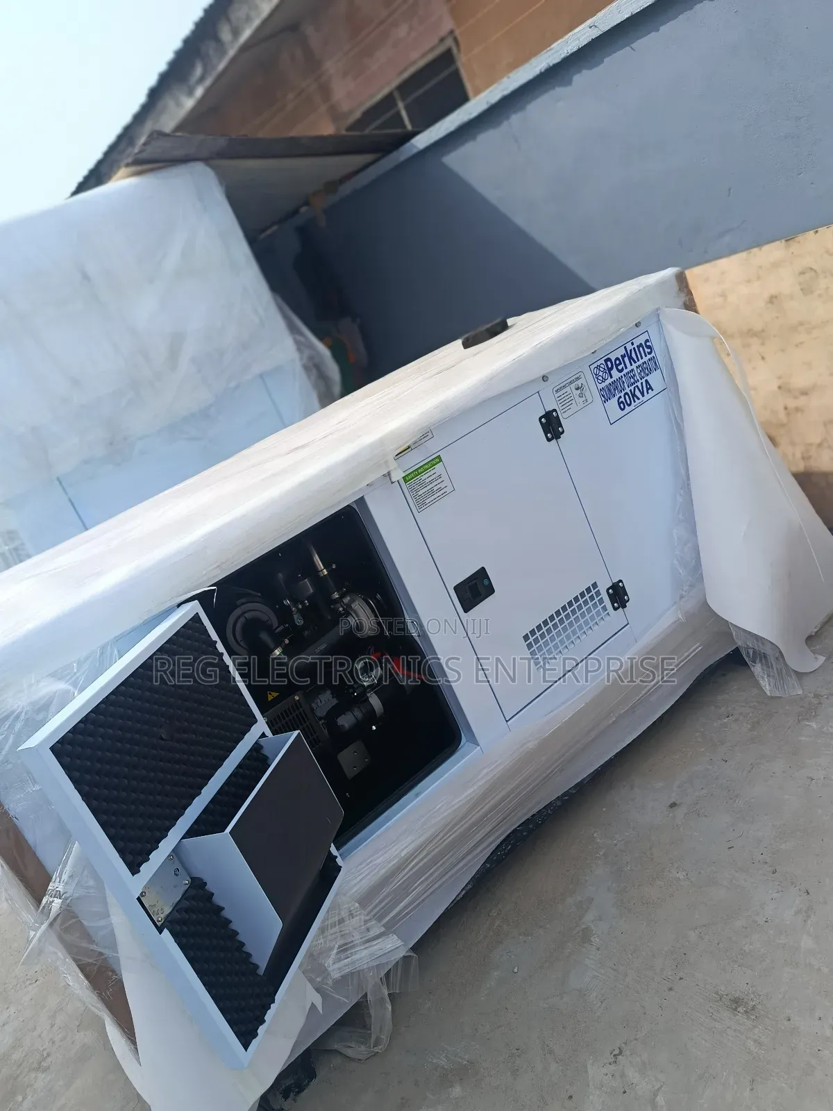 60kva Brand New Perkins Soundproof