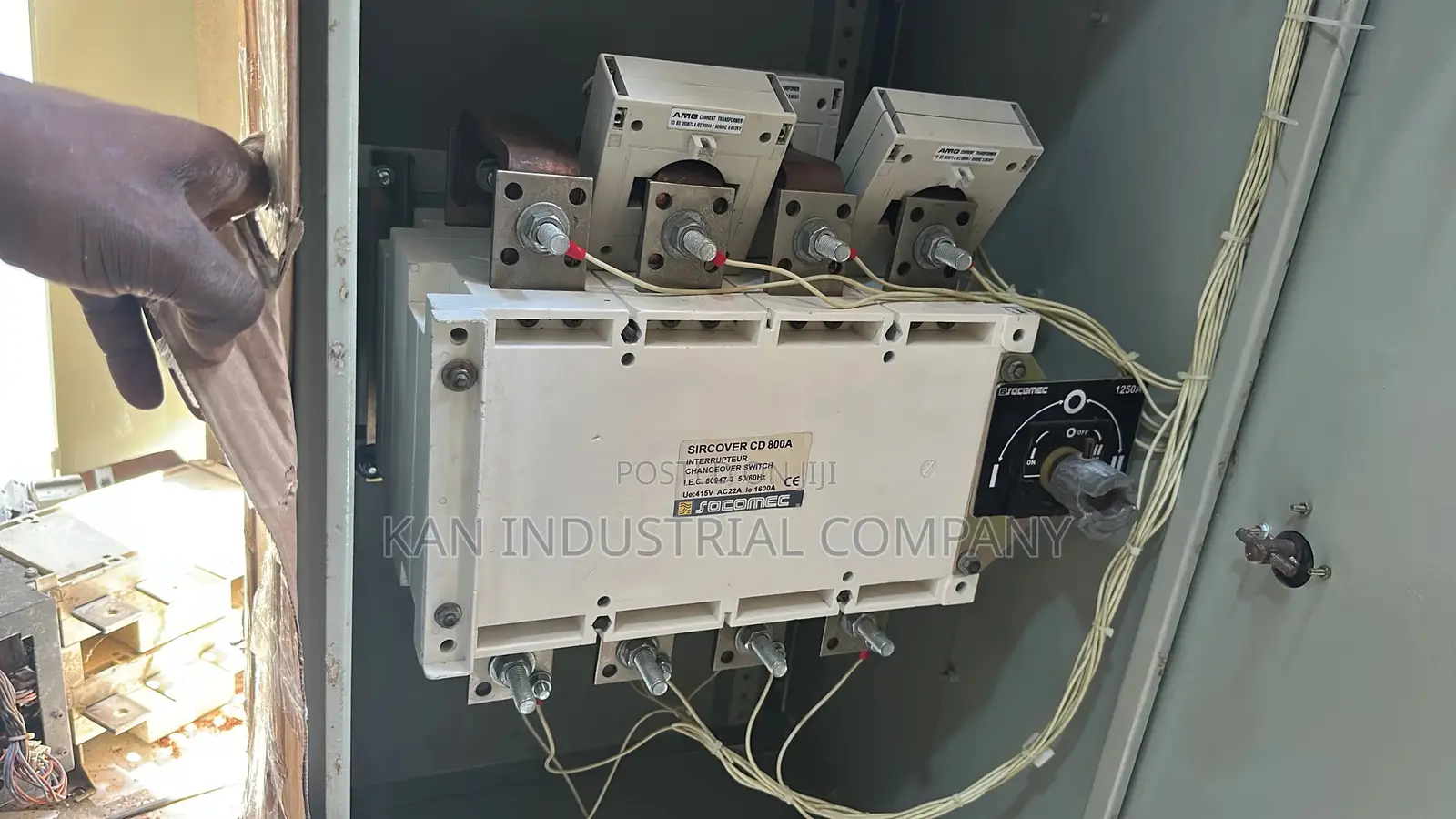 800amps Socomec Change Over