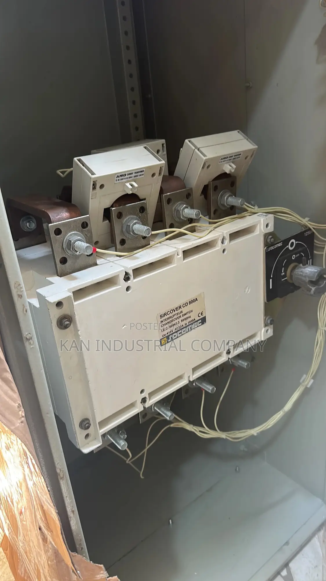 800amps Socomec Change Over