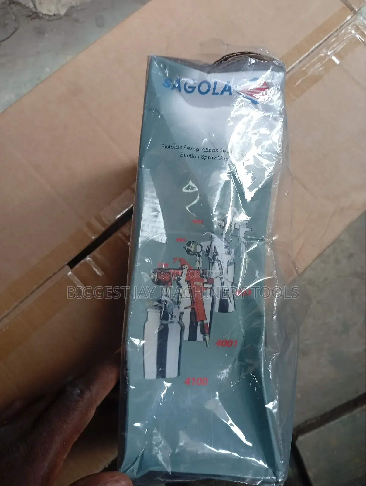 Sagola Suction Spray Gun Kit