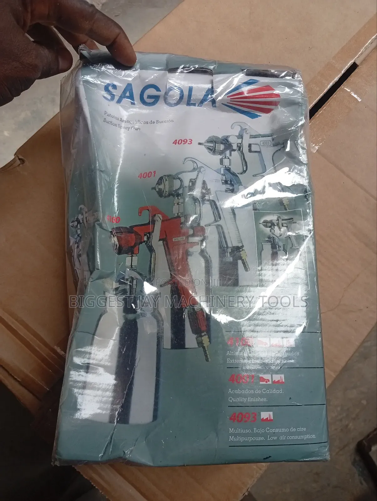 Sagola Suction Spray Gun Kit