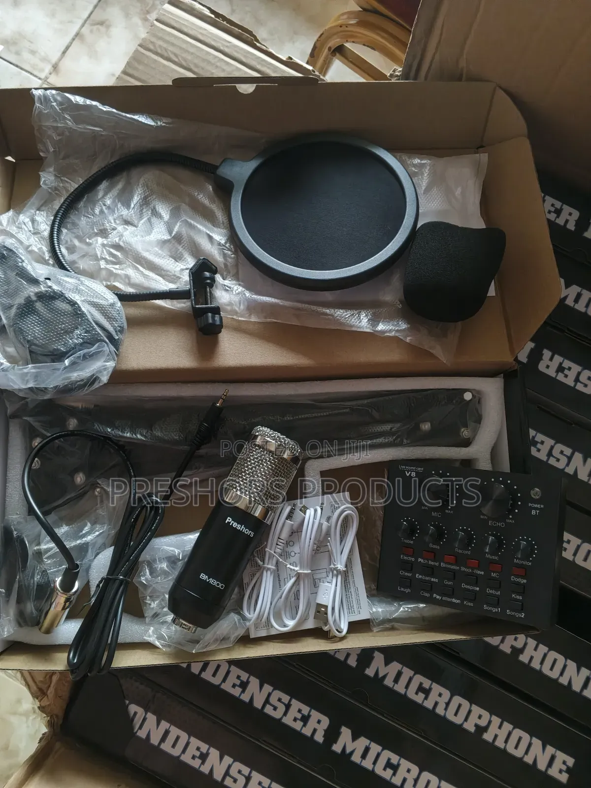Silver Color Preshors Bm 800 Complete Set