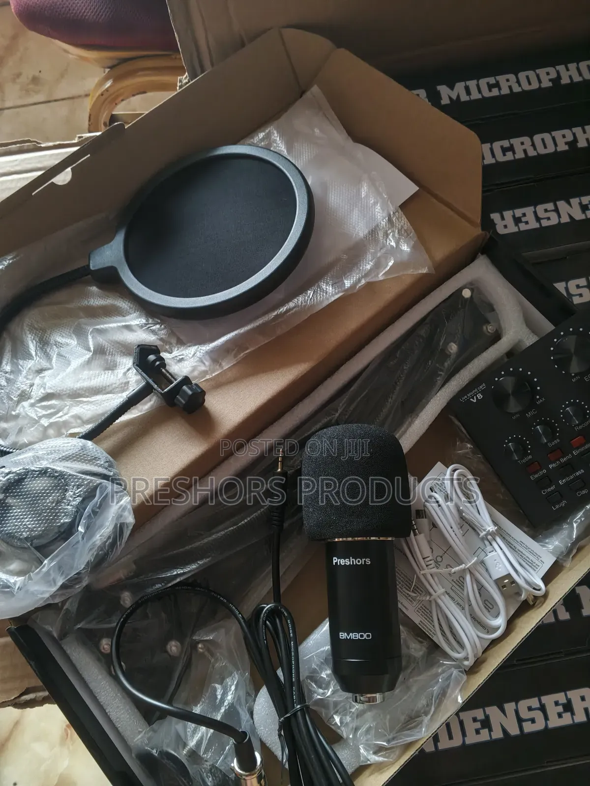 Silver Color Preshors Bm 800 Complete Set