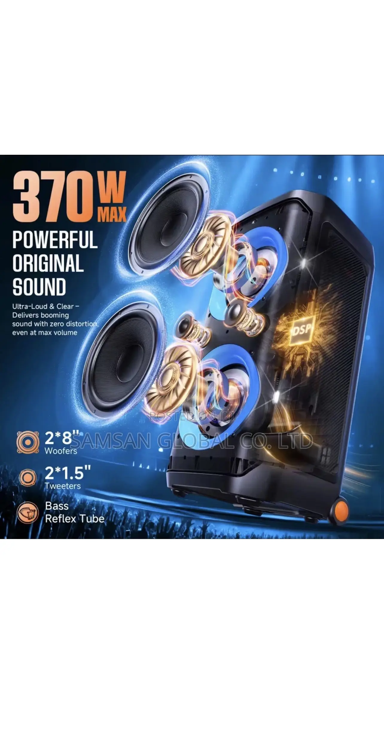 W-King T12 Bluetooth Speaker (Outdoor, Partybox)