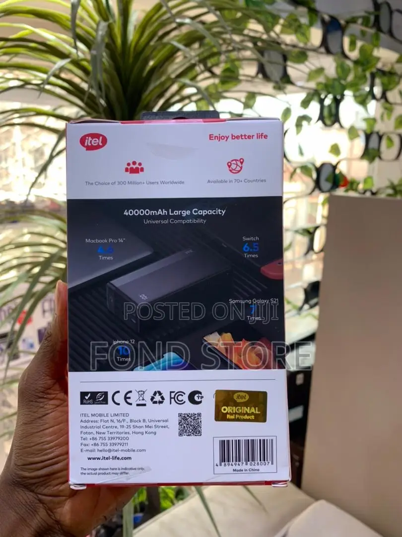 Itel Power Pulse 4000 Mah