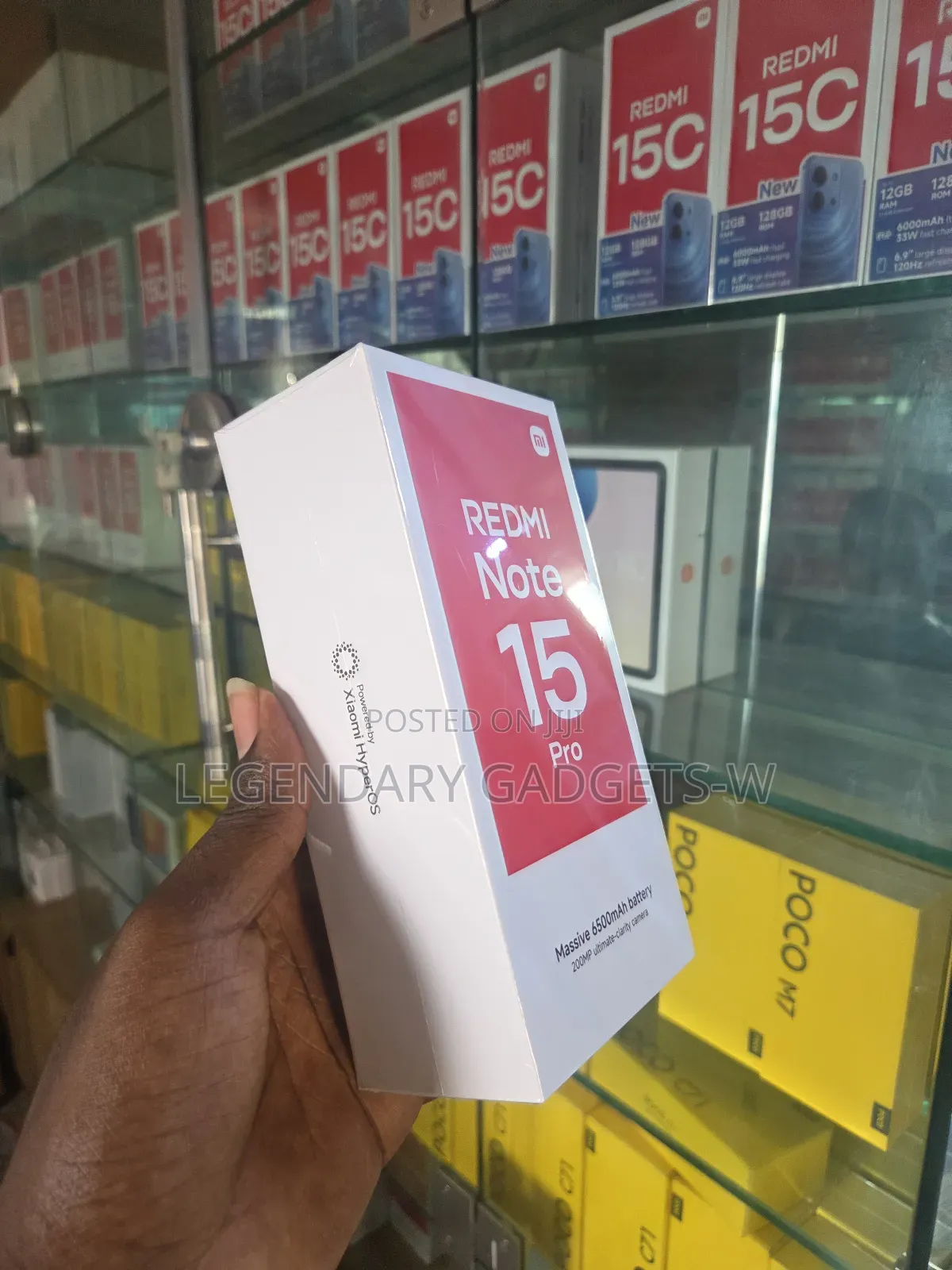 New Xiaomi Redmi Note 15 Pro 512 GB Black