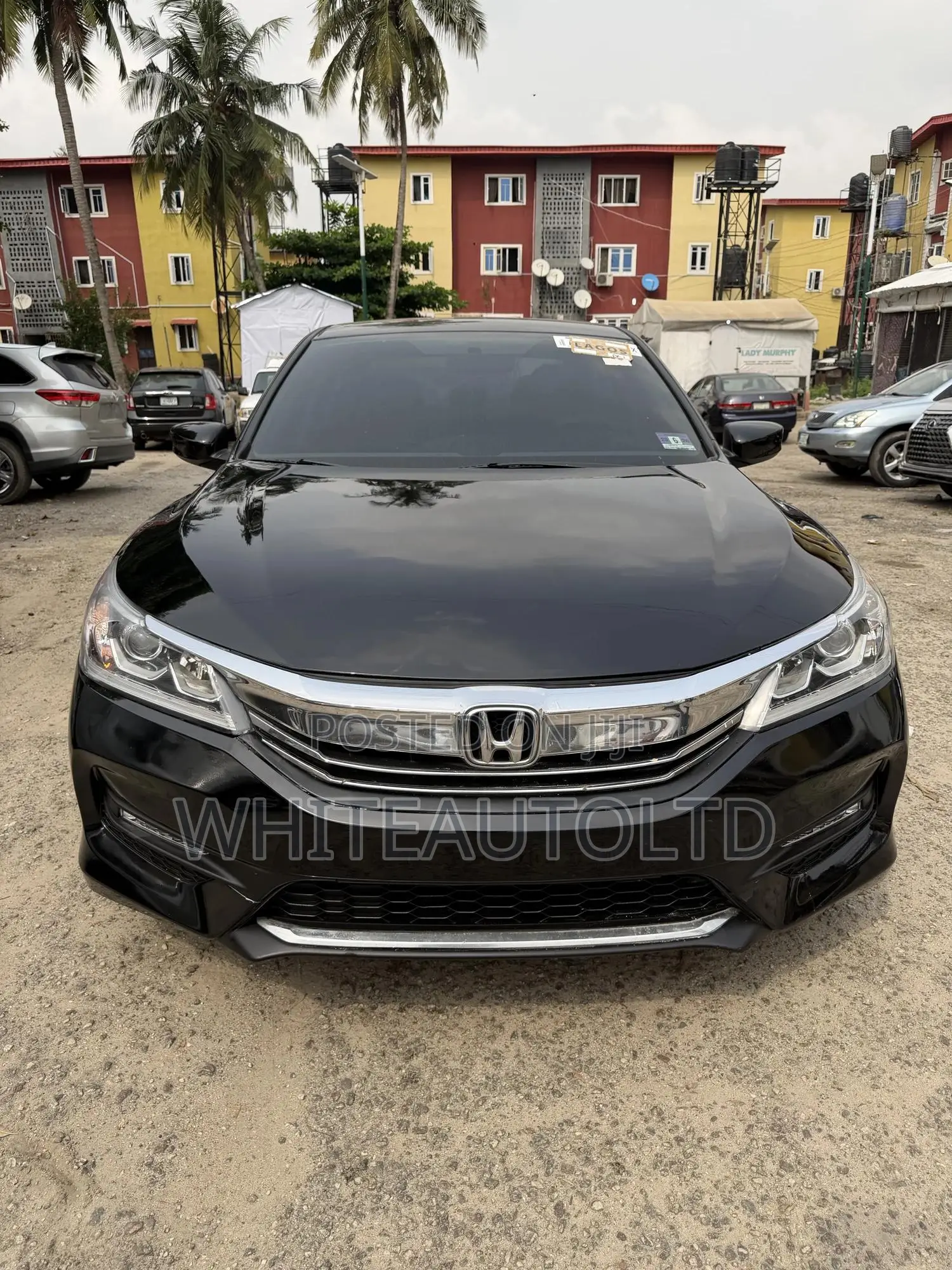 Honda Accord LX 4dr Sedan FWD (2.4L 4cyl 2A) 2017 Black