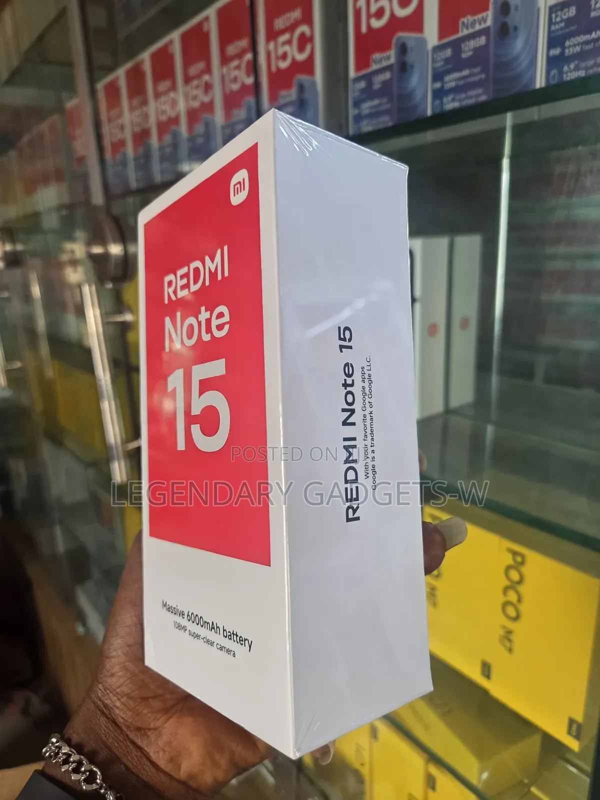 New Xiaomi Redmi Note 15 256 GB Purple