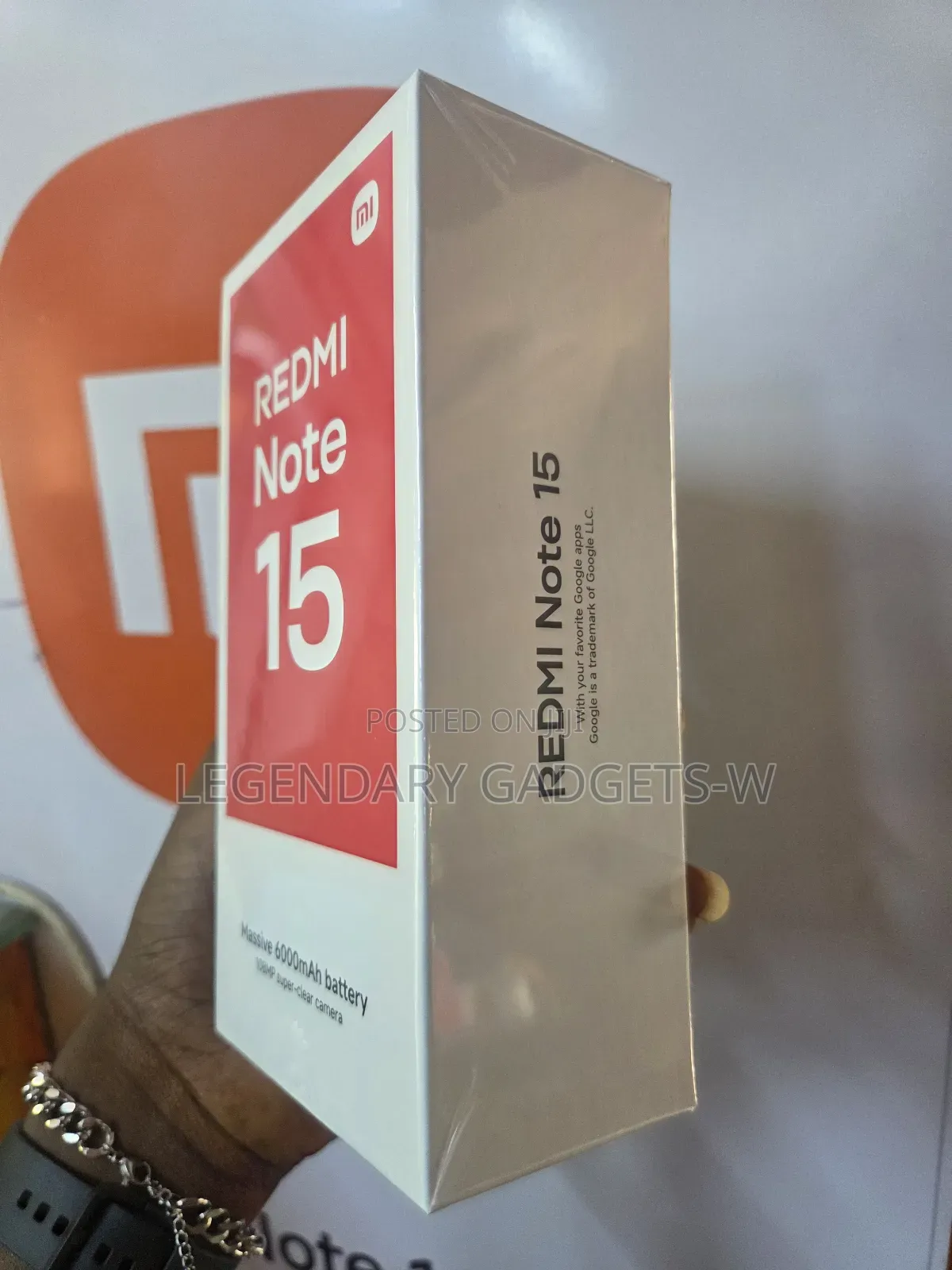 New Xiaomi Redmi Note 15 128 GB Black