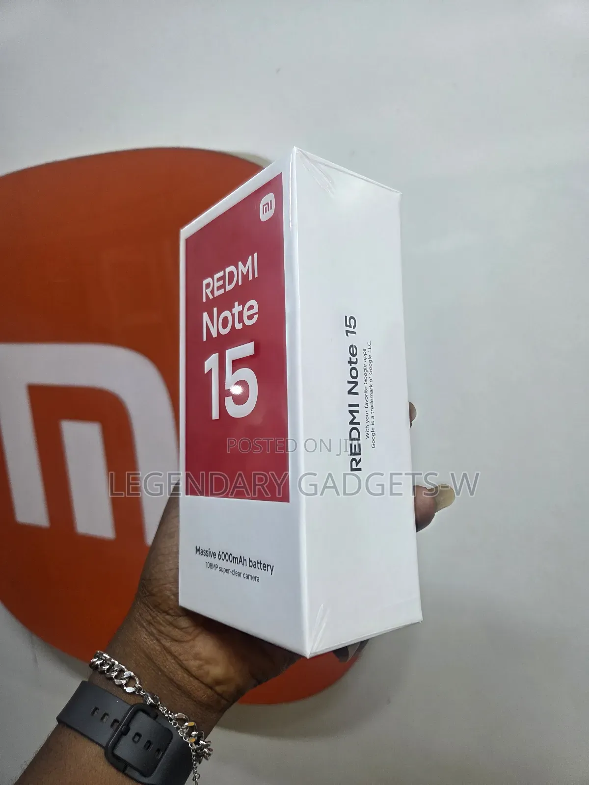New Xiaomi Redmi Note 15 256 GB Black