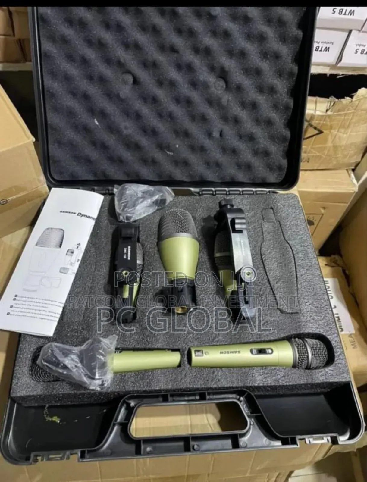 Complete Drum Microphone 5 Set Samson