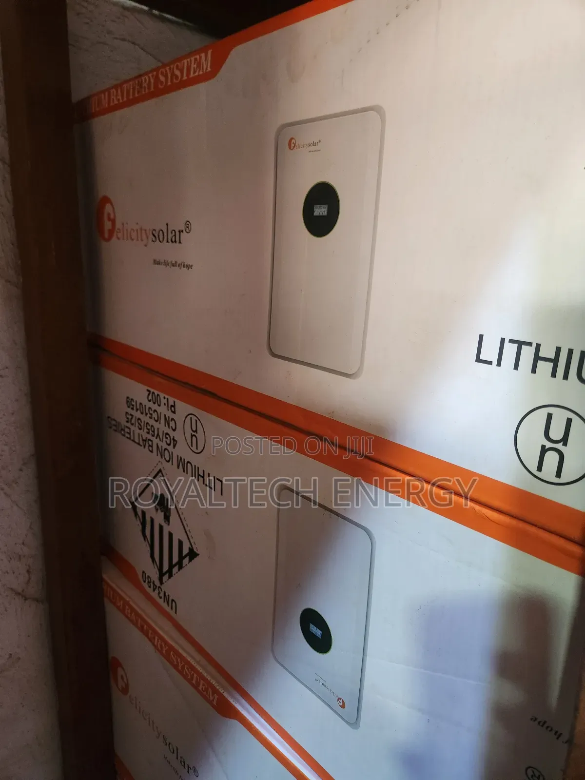 Felicity 5.12kwh 48v Lithium Phosphate Flat Batteries