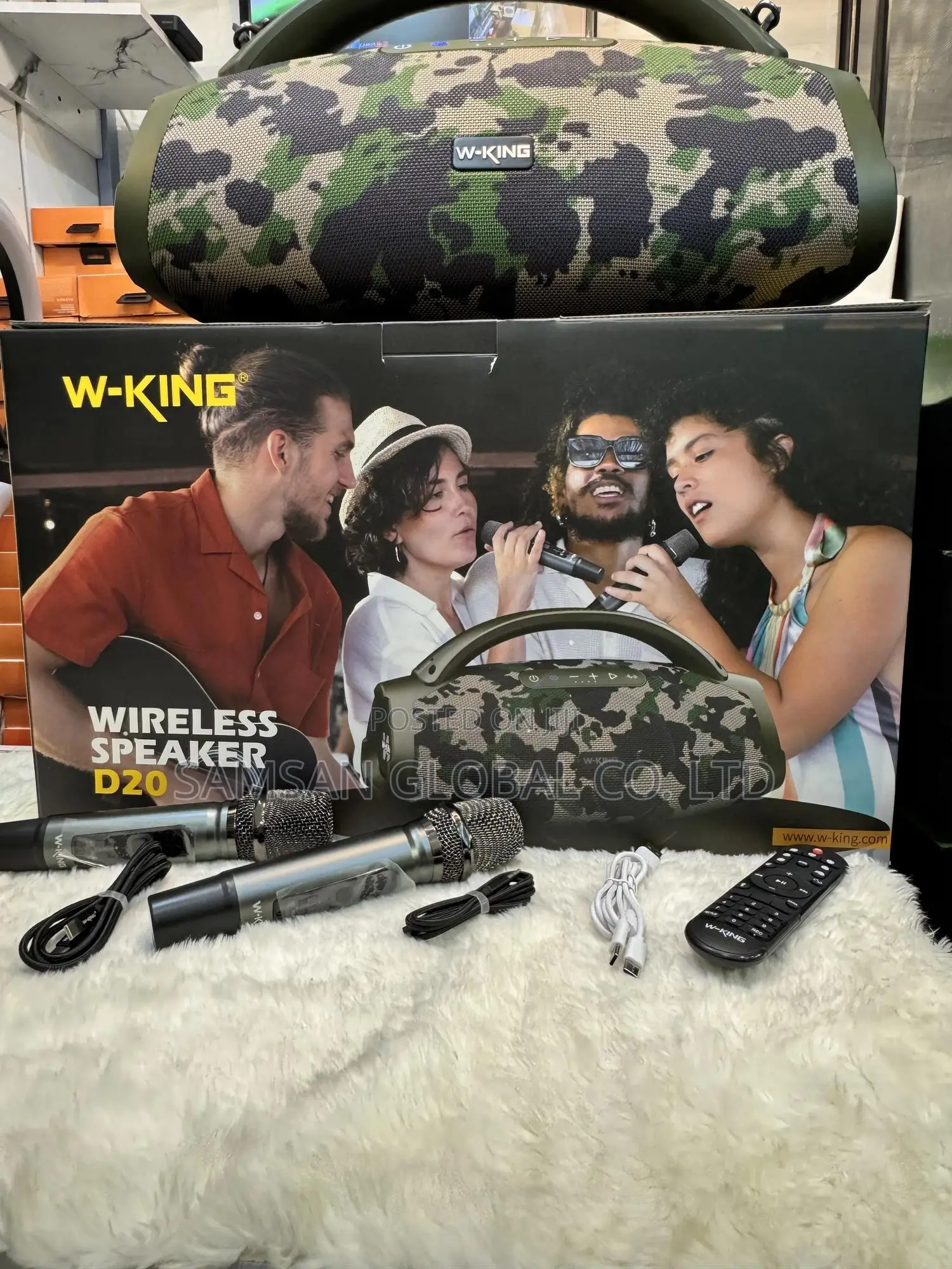 W-King D20 Bluetooth Speaker
