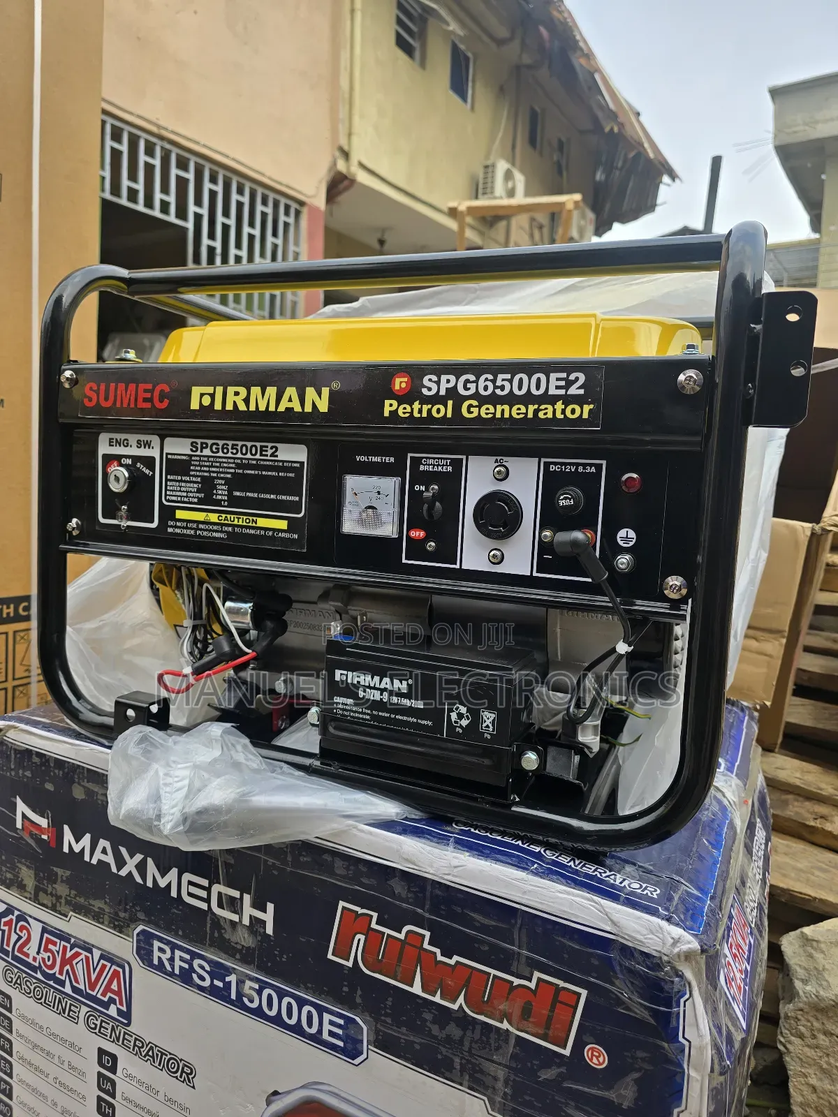 4.5kva Sumec Firman Petrol Generator Model Spg6500e2 100% Copper Coil
