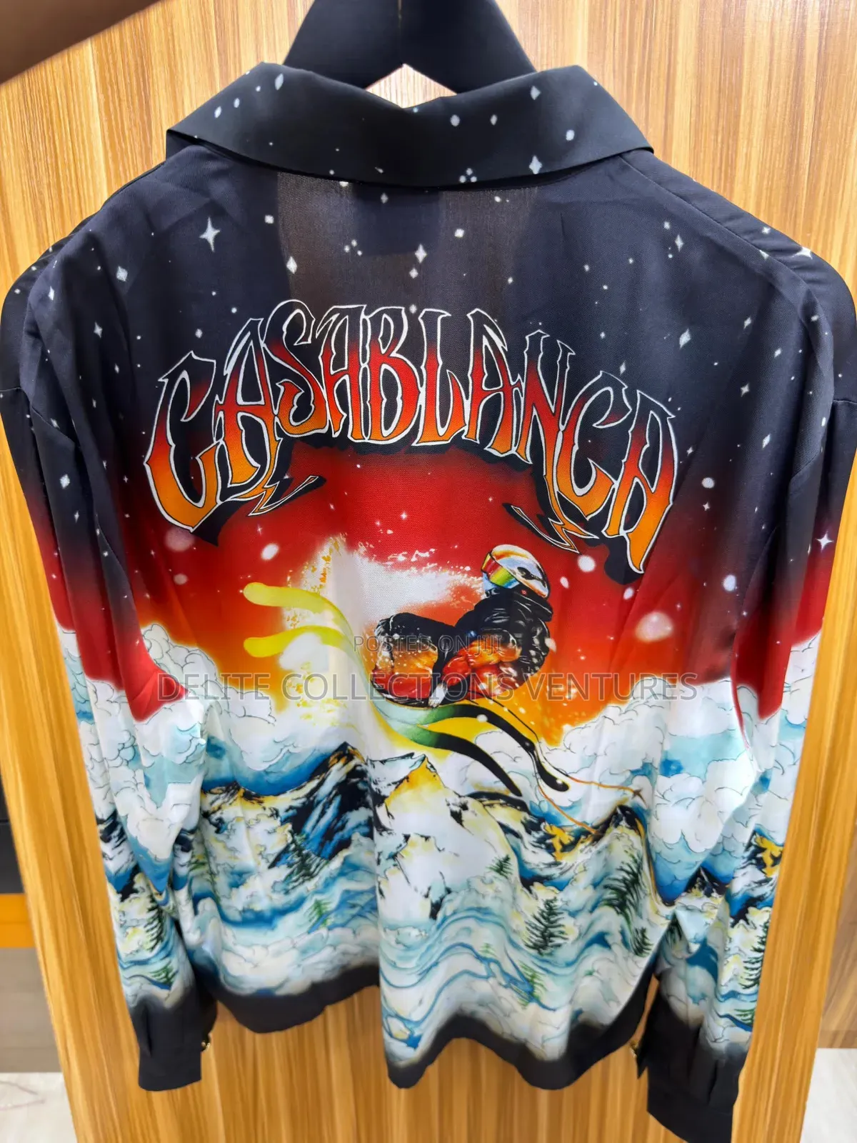*Original Casablanca 100% Silk Shirts Available Immediate Pickup*