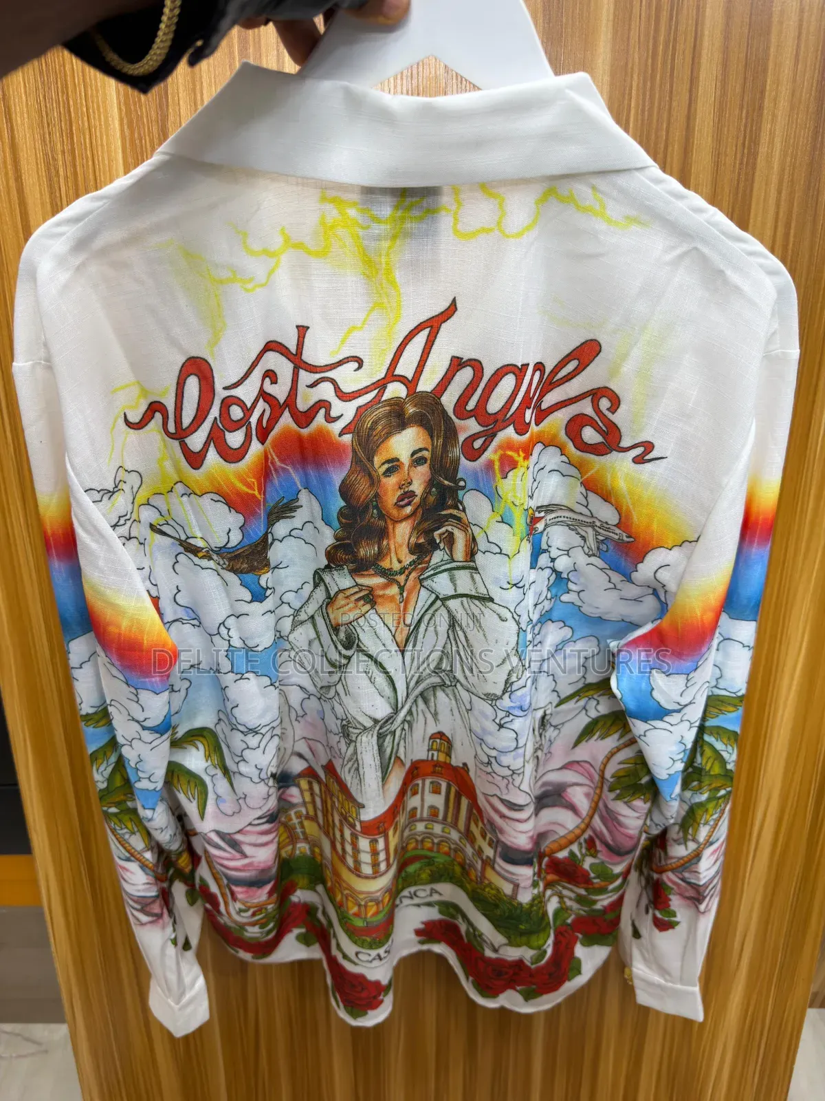 *Original Casablanca 100% Silk Shirts Available Immediate Pickup*