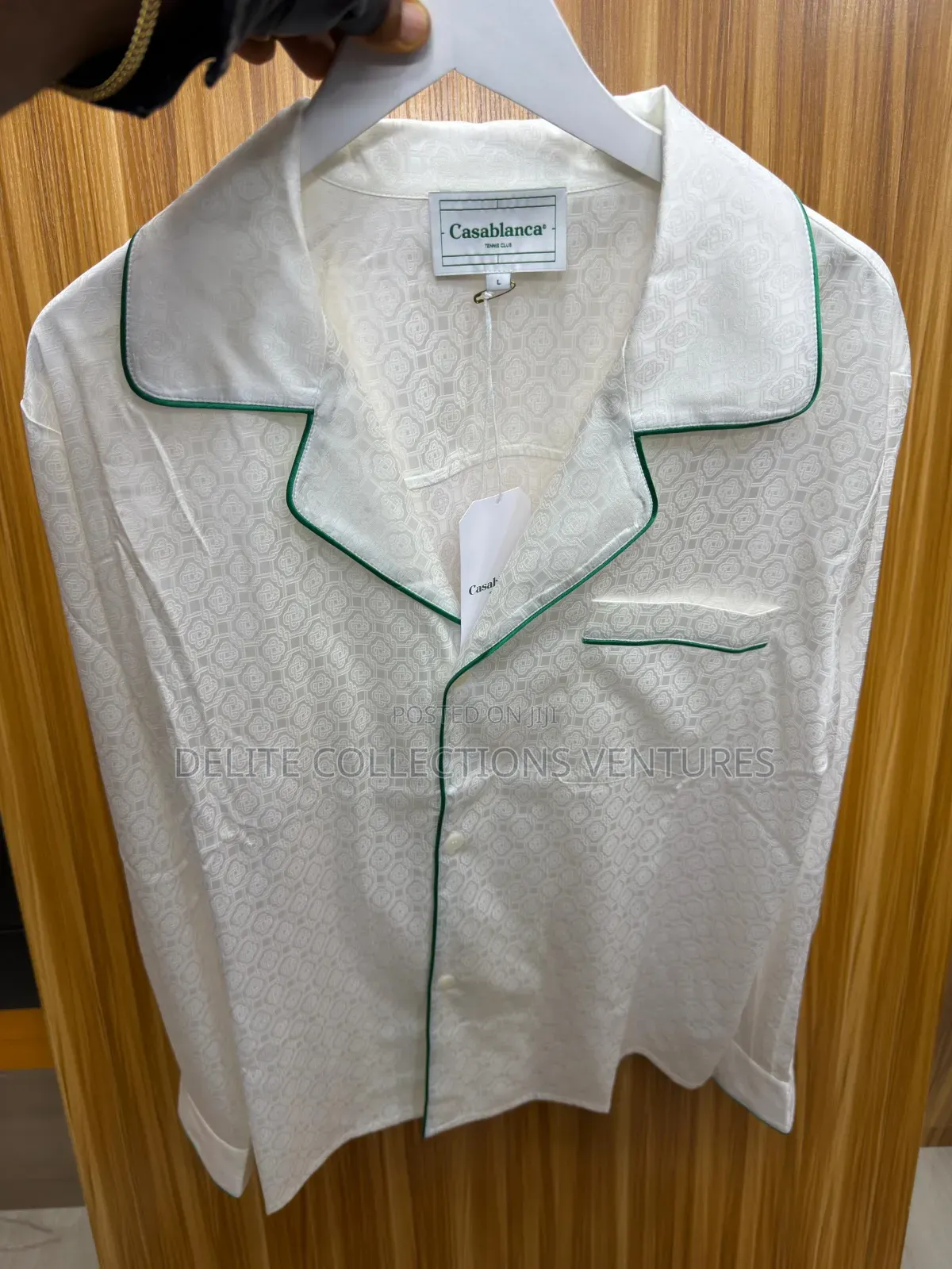 *Original Casablanca 100% Silk Shirts Available Immediate Pickup*