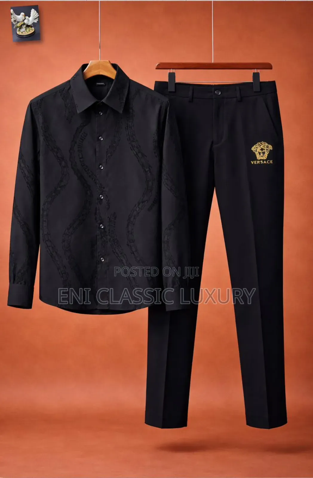 High Quality Luxury Men's Combo Outfit Versace Well Banded Package