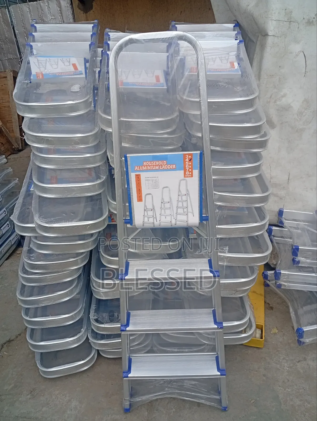 4 Step House Aluminium Ladder