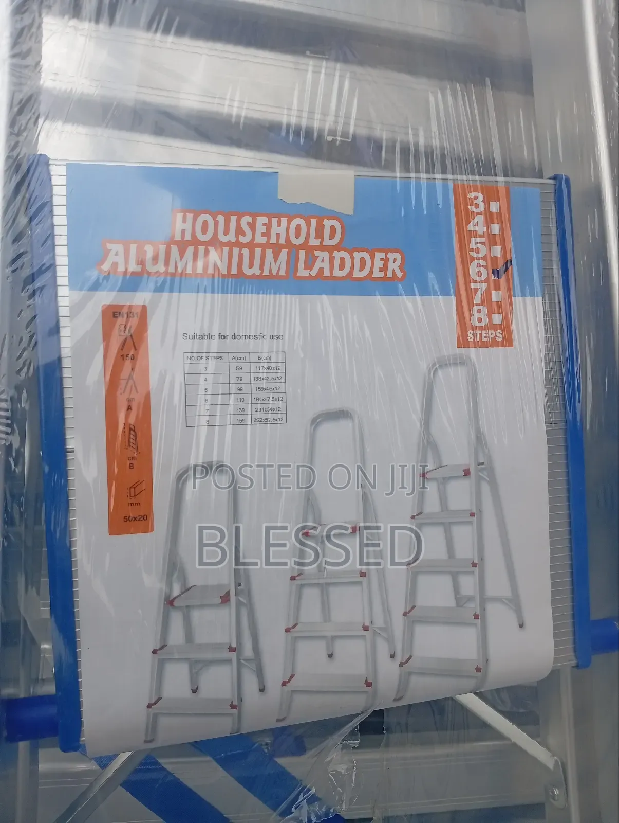 6 Step House Aluminium Ladder