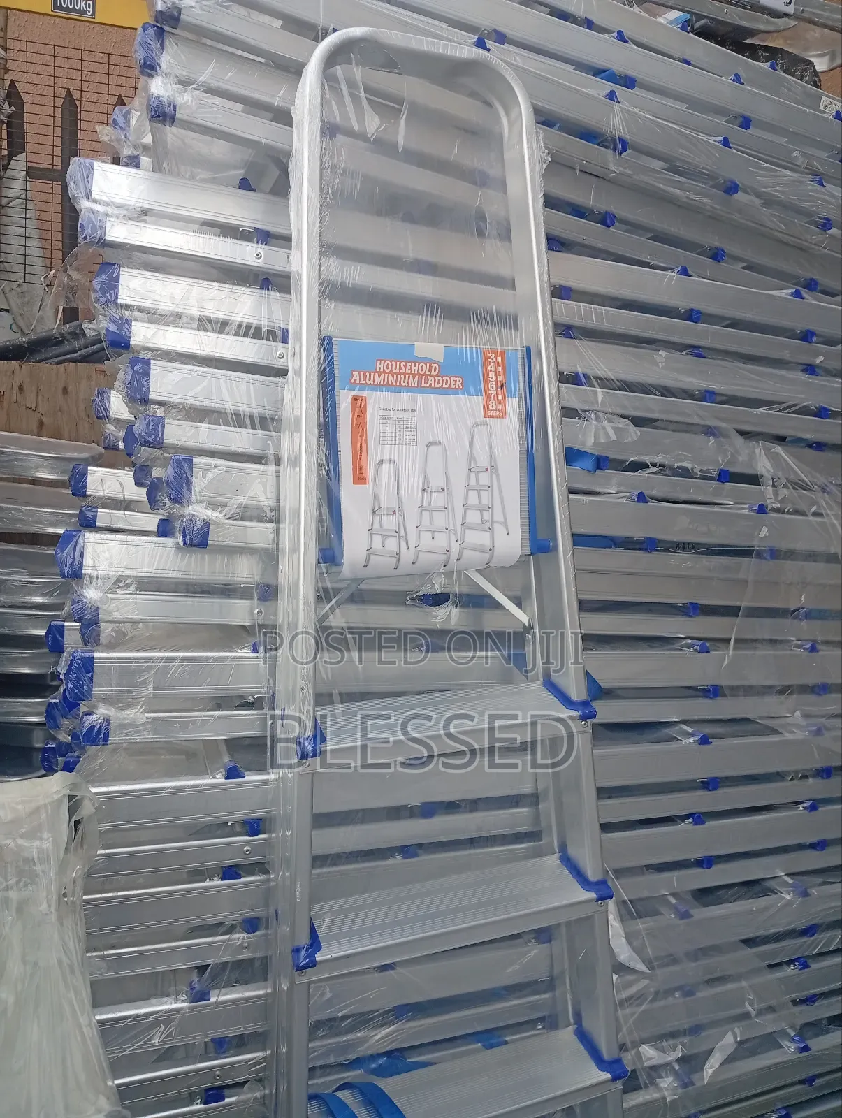 6 Step House Aluminium Ladder