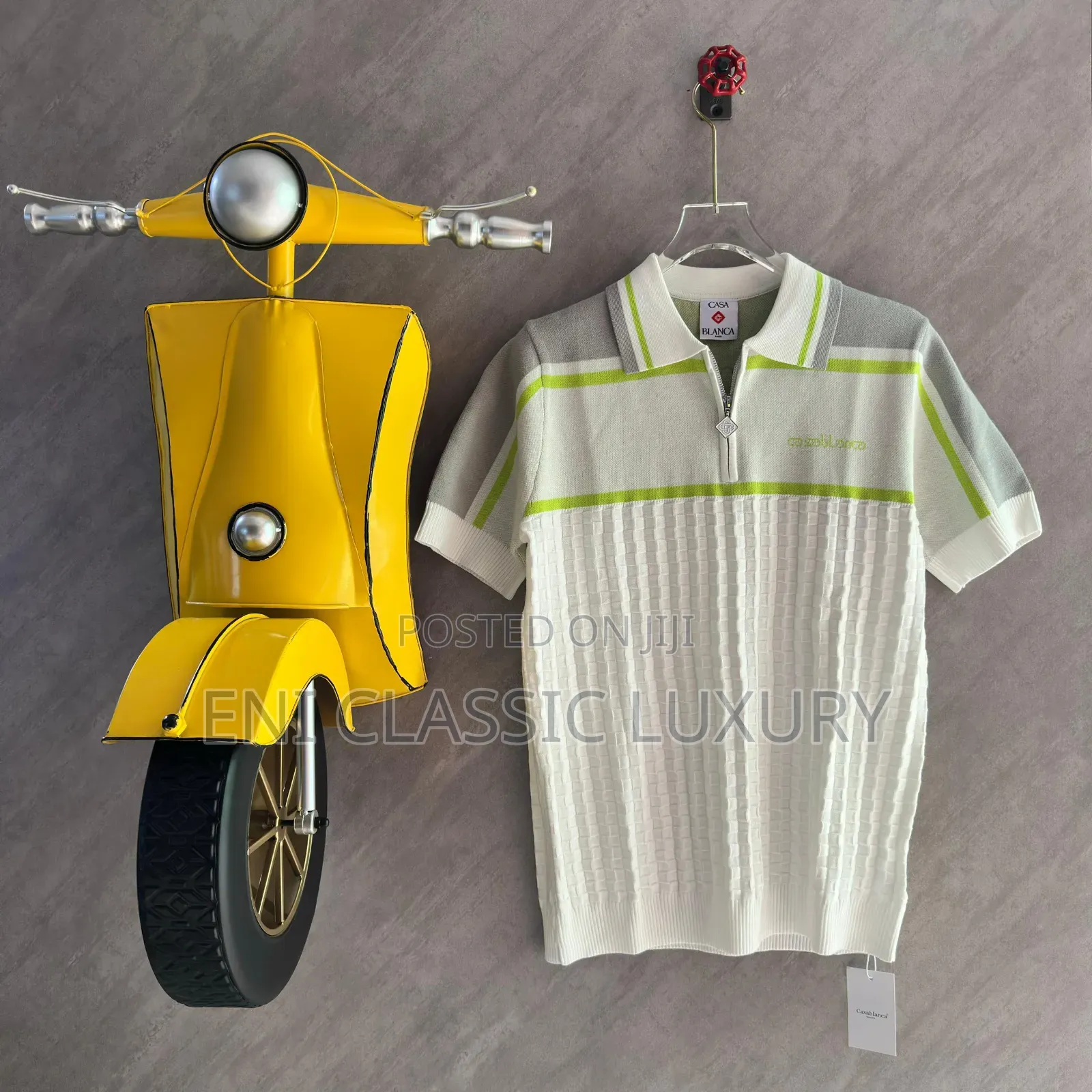 High Quality Luxury Men's T-shirts Casablanca Well Banded Package