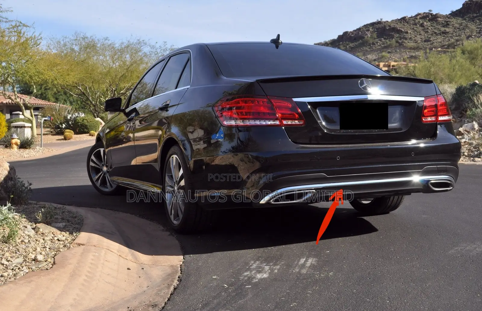 Back Bumper Chrome for E350 2014 Model