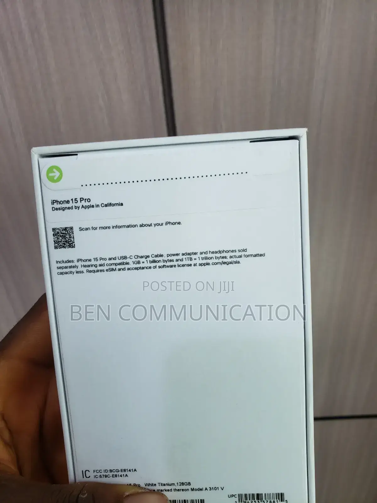 New Apple iPhone 15 Pro 128 GB White
