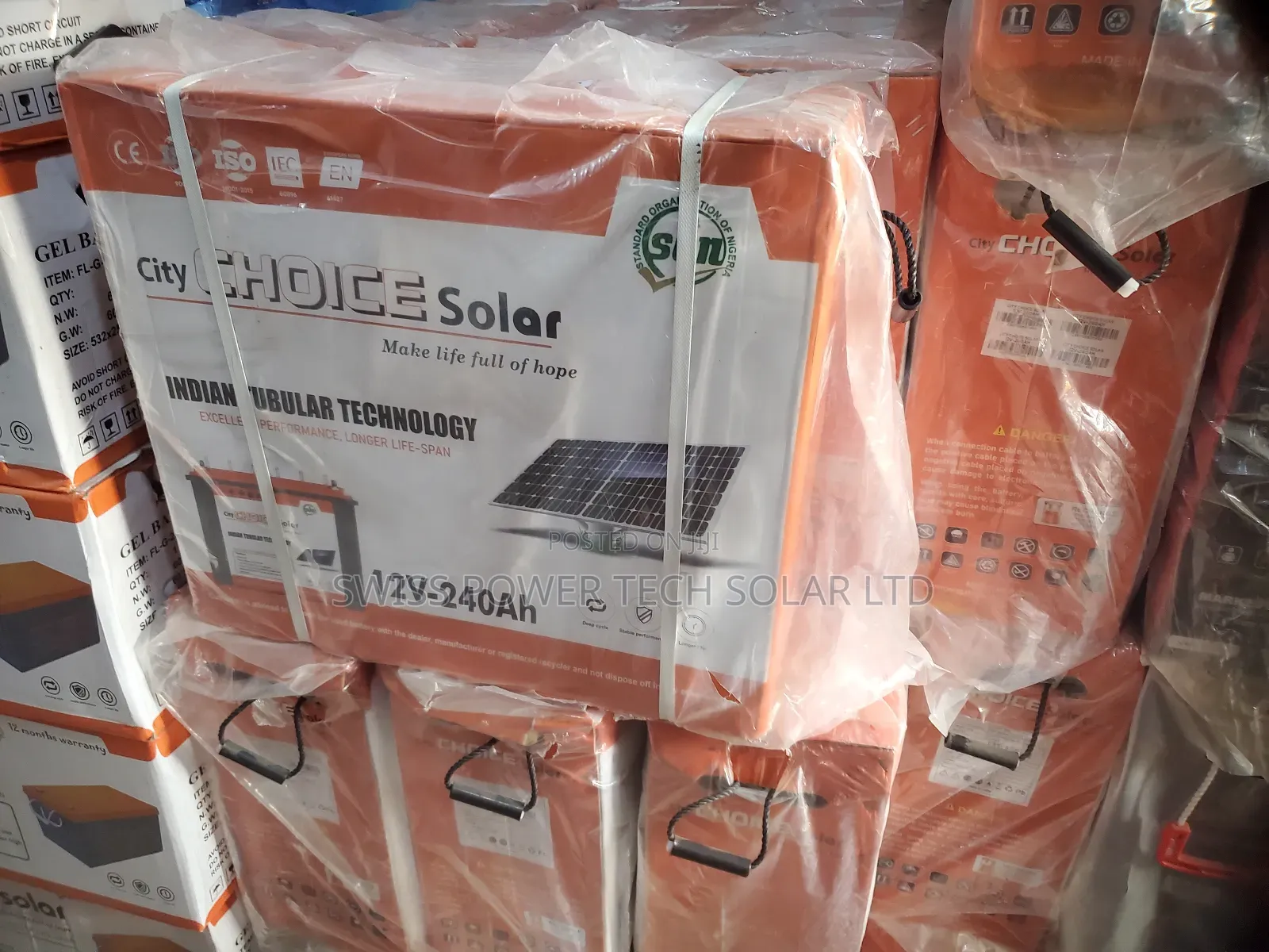 City Choice Battery 240ah 12v