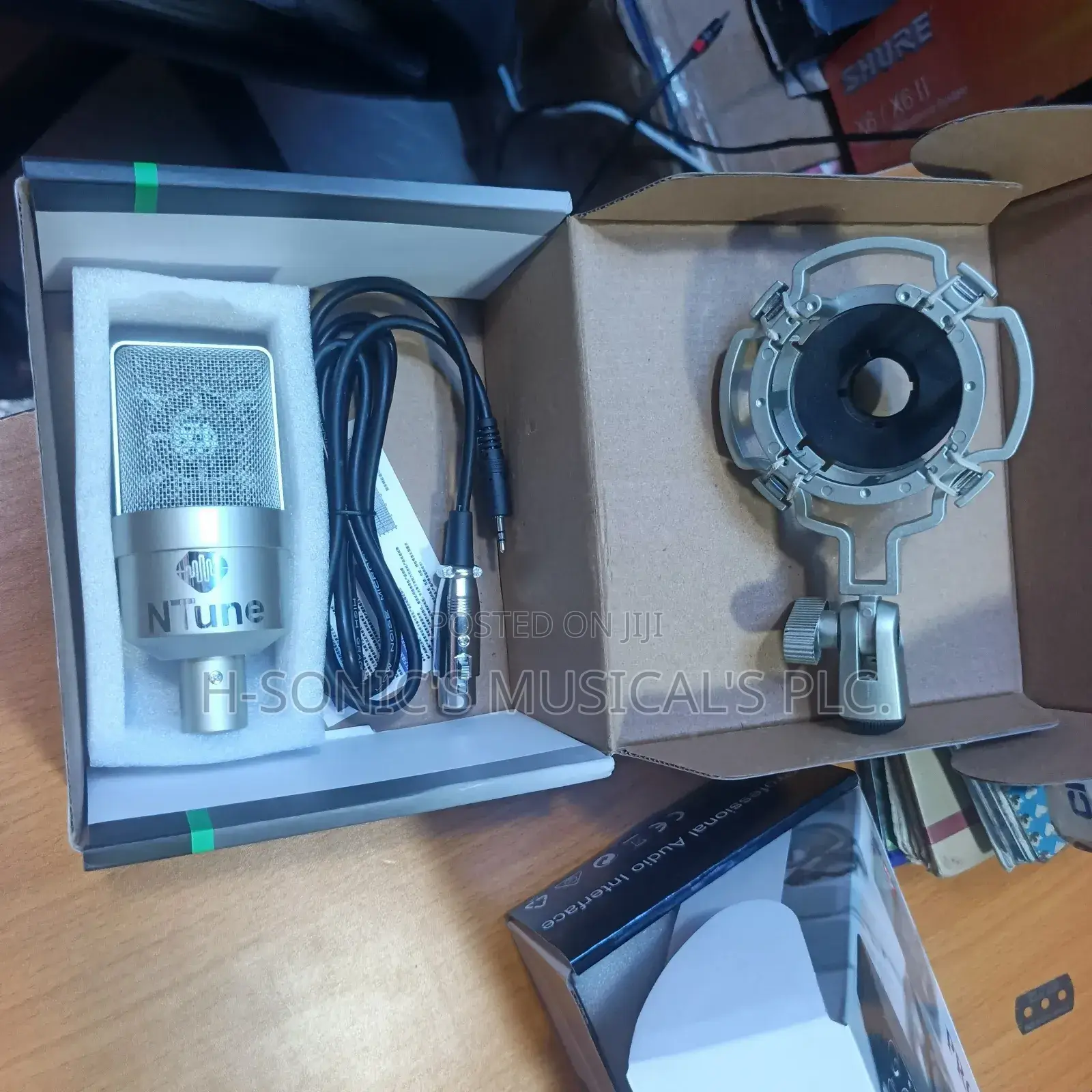 Ntune Condenser Studio Microphone.