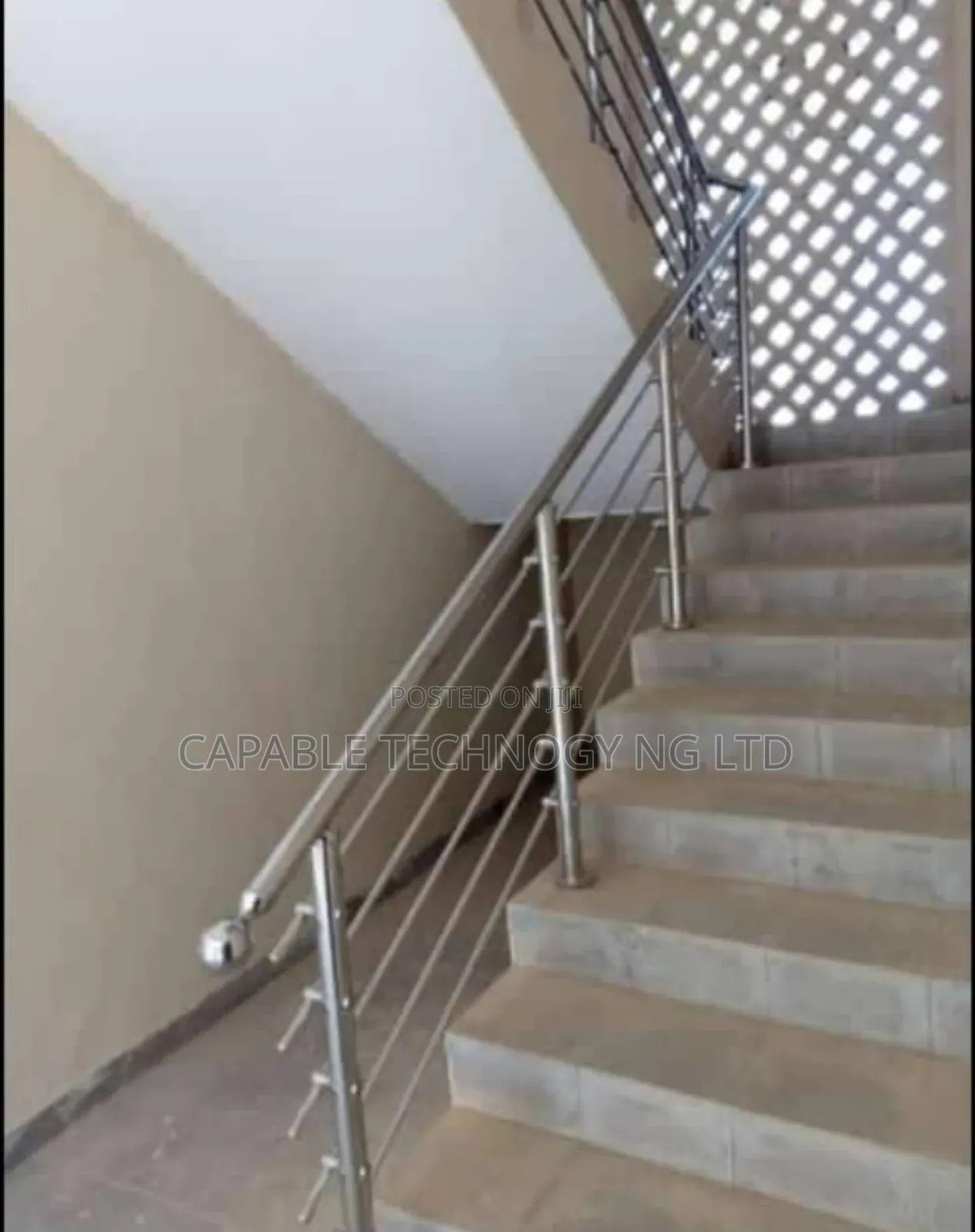 Stainless Handrail Decon