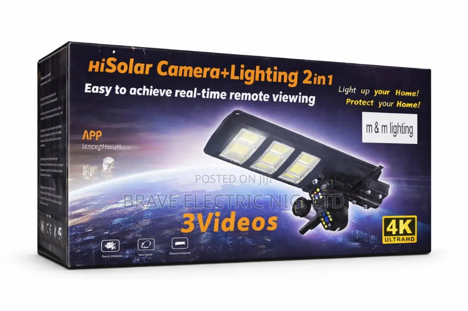 Ai Solar Lighting Street Light Camera