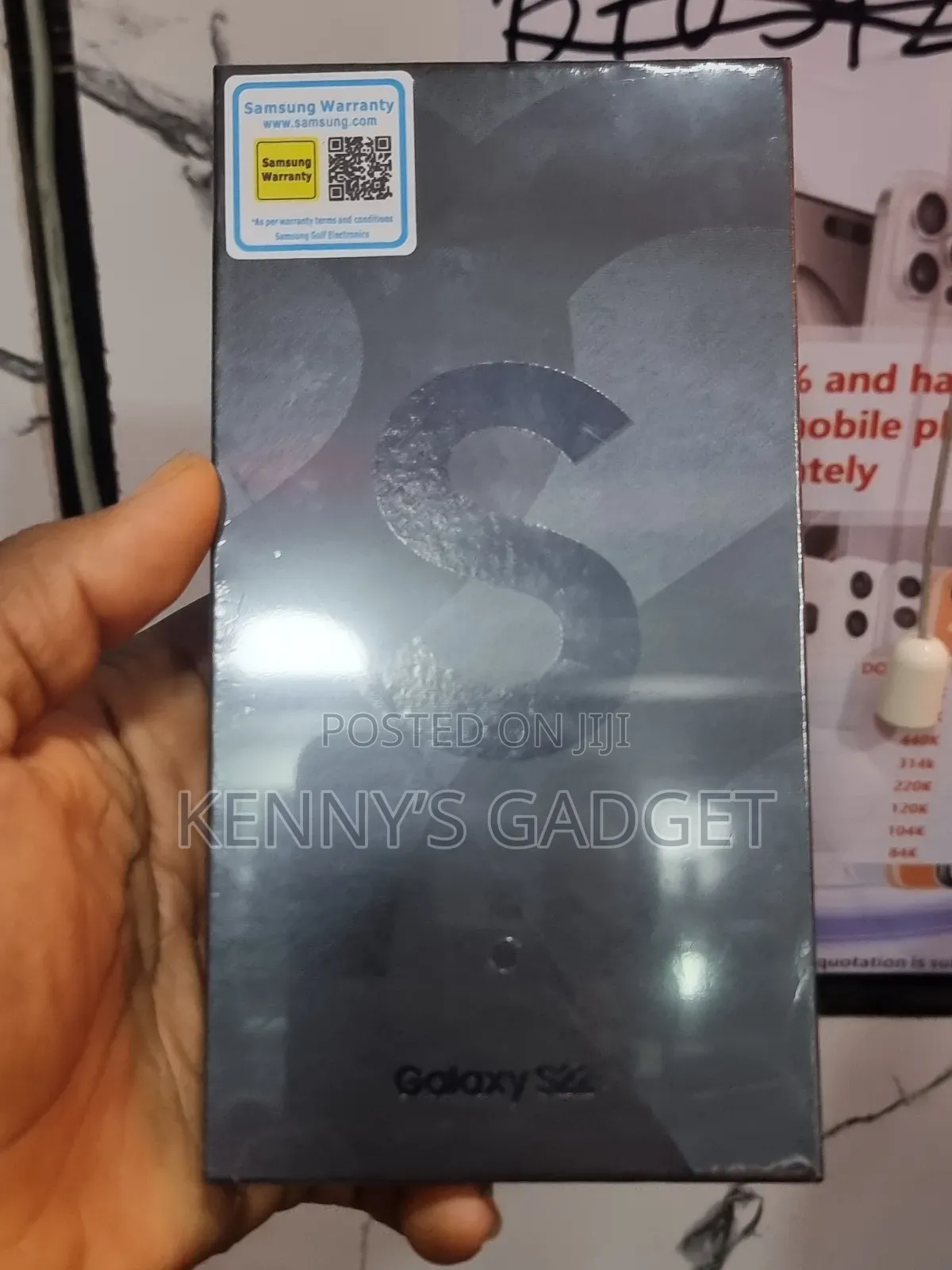 New Samsung Galaxy S22+ 5G 128 GB Black