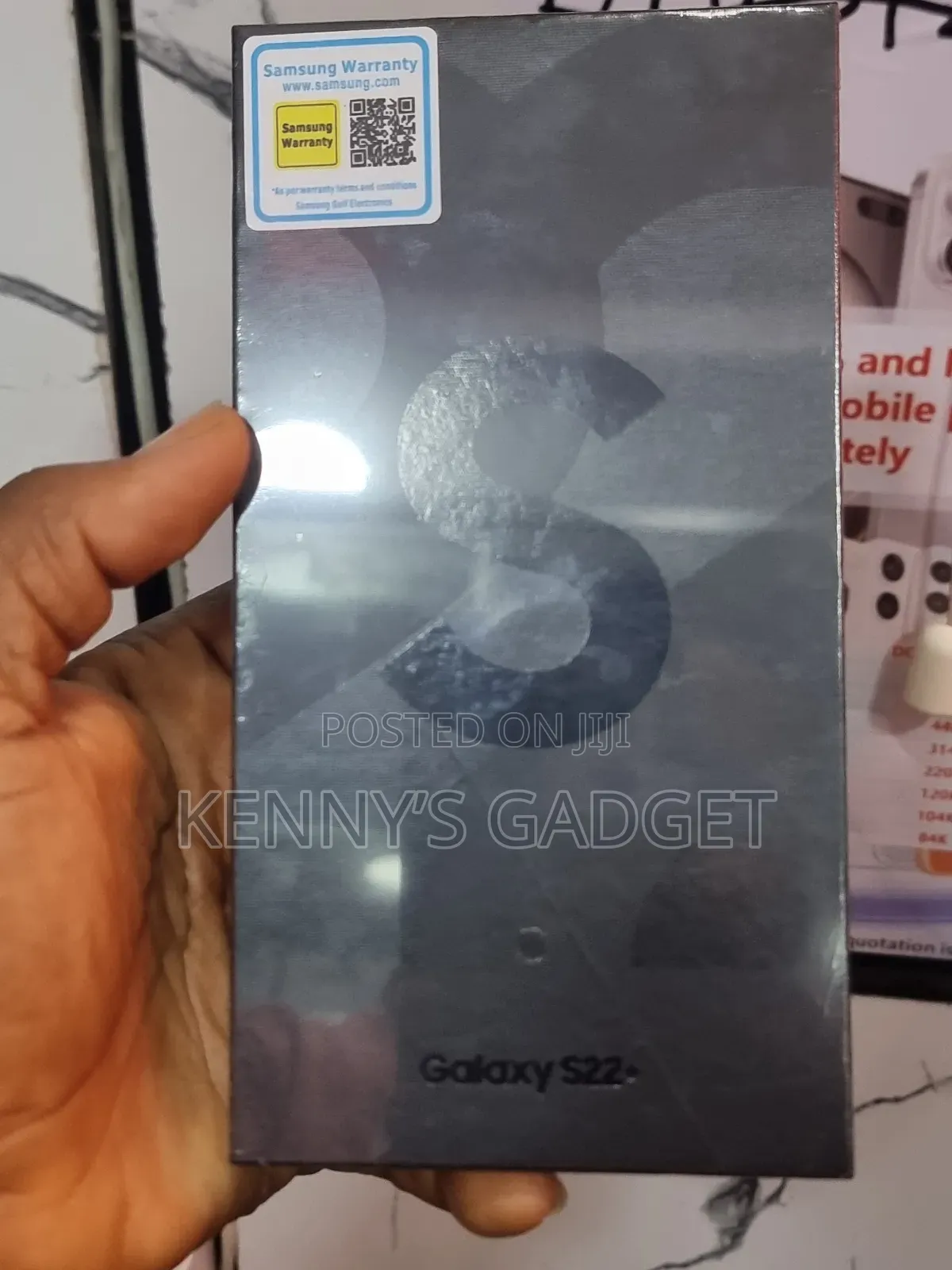 New Samsung Galaxy S22+ 5G 128 GB Black