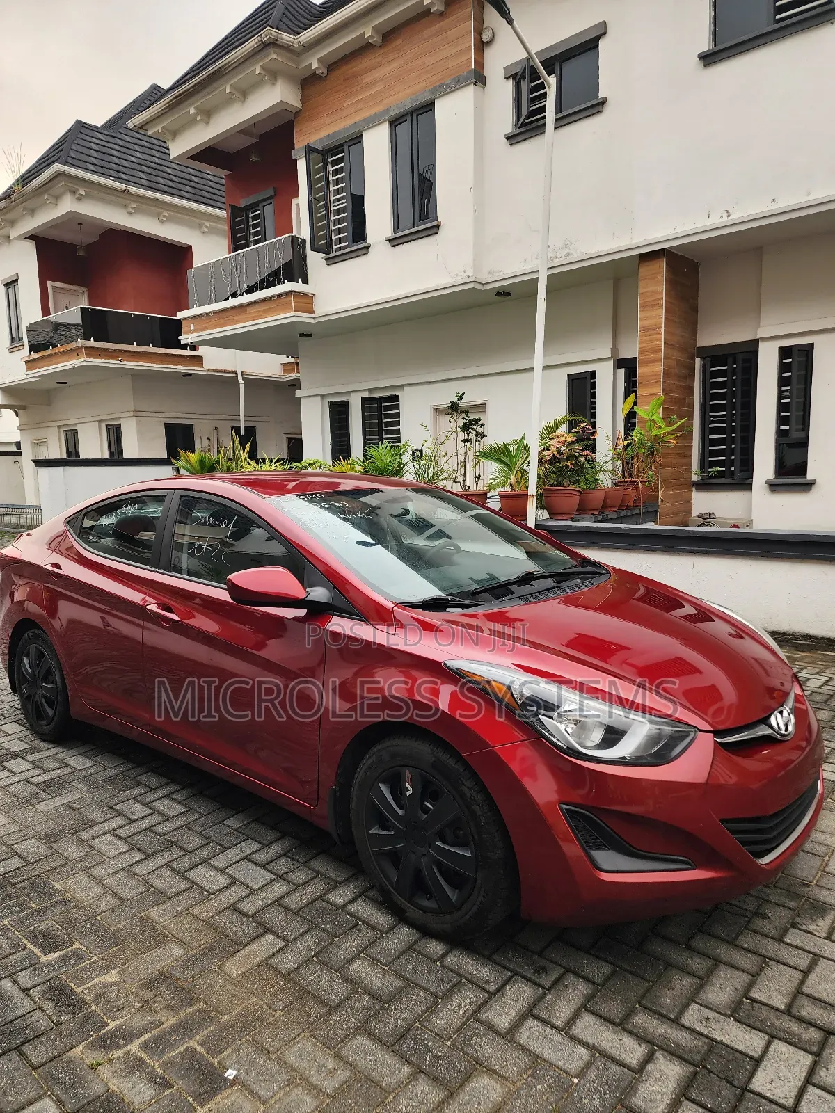 Hyundai Elantra 2014 Red